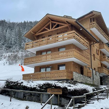 Meribel Centre La Chaudanne, Real Ski In And Out, 3 Bedrooms 2 Bathrooms Newly Renovated, Chalet L'Eperviere 外观 照片