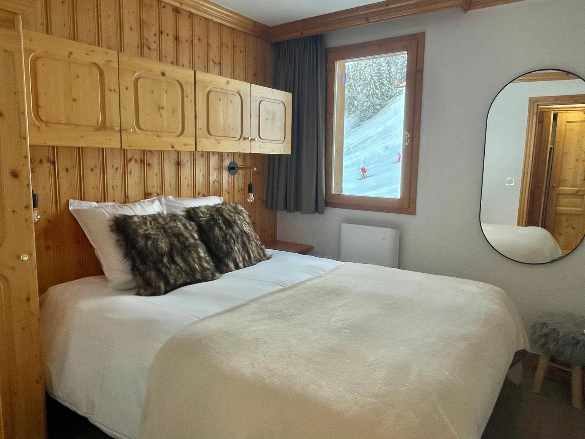 Meribel Centre La Chaudanne, Real Ski In And Out, 3 Bedrooms 2 Bathrooms Newly Renovated, Chalet L'Eperviere 外观 照片